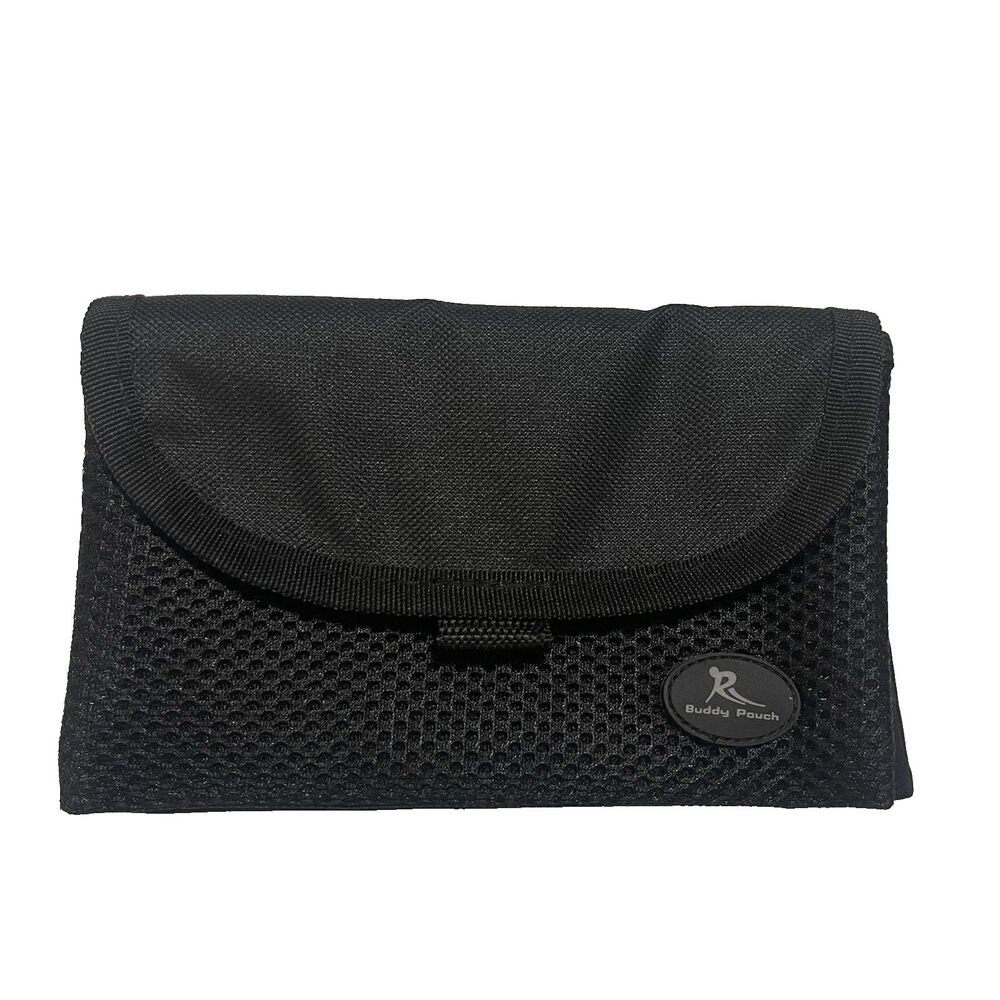 Running Buddy Magnetic Pouch XL Black Beltless No Bounce 6.5" x 4.5" x 1" O3